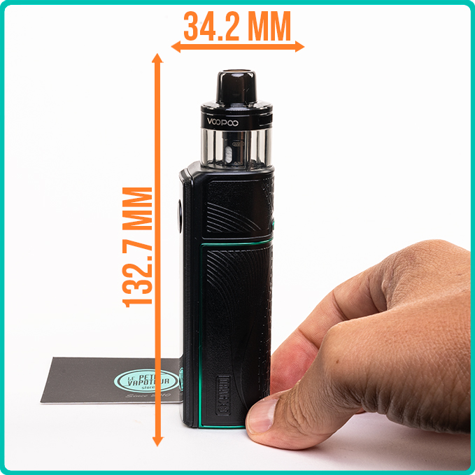 Dimensions du Pod Drag X3 Edition LPV